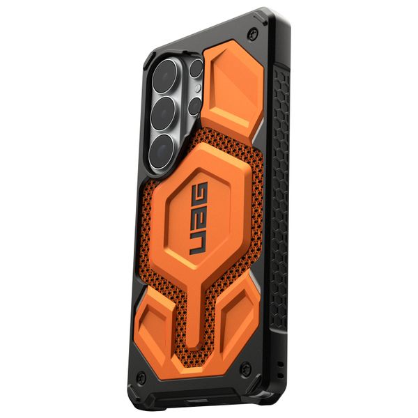 UAG Cover Posteriore Monarch Pro Samsung Galaxy S26 Ultra - Kevlar Burnt Orange