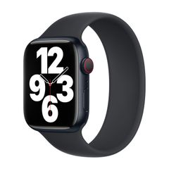 Apple Cinturino Solo Loop Apple Watch | 38/40/41/42 mm - Taglia 9 - Midnight