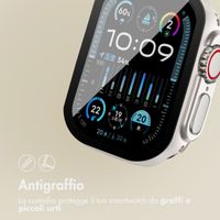 imoshion Cover rigida integrale Apple Watch Ultra / Ultra 2 / Ultra 3 - 49 mm - Luce stellare