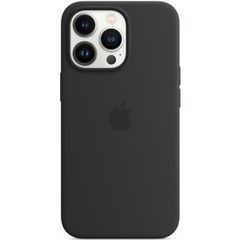 Apple Cover Posteriore in Silicone con MagSafe Apple iPhone 13 Pro - Midnight