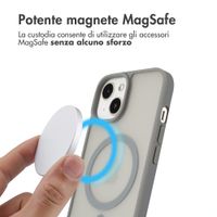 imoshion Cover posteriore Color Guard con MagSafe Apple iPhone 14 / 13 - Grigio