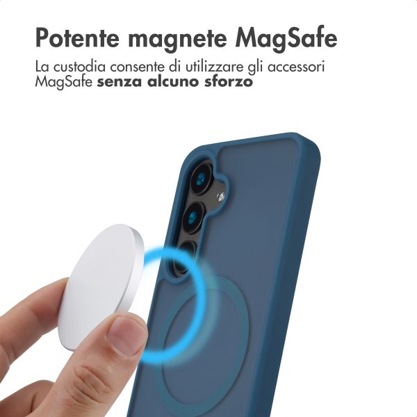 imoshion Cover posteriore Color Guard con MagSafe Samsung Galaxy S24 - Blu scuro
