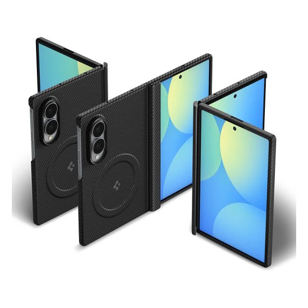 Spigen Cover posteriore AirSkin MagSafe Samsung Galaxy Z Fold 8 - Black