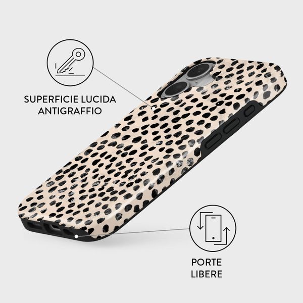 Burga Cover Posteriore Resistente Apple iPhone 16 - Almond Latte