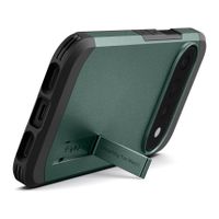 Spigen Cover Posteriore Corazzata Tough con MagSafe Google Pixel 11 Pro - Abyss Green
