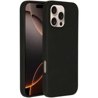 Accezz Cover in silicone liquido con MagSafe Apple iPhone 16 Pro Max - Nero