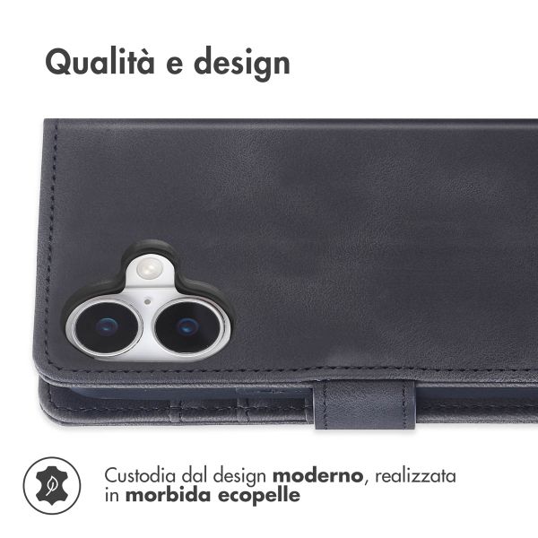 imoshion Cover a libro con Cordino Apple iPhone 17 - Nero