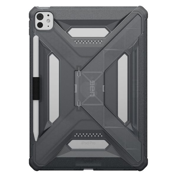 UAG Custodia posteriore Scout Plus con supporto Apple iPad Pro 11 (2025) M5 / (2024) M4 - Ash