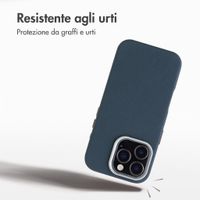 Accezz Cover Mesh con MagSafe Apple iPhone 16 Pro - Blu scuro