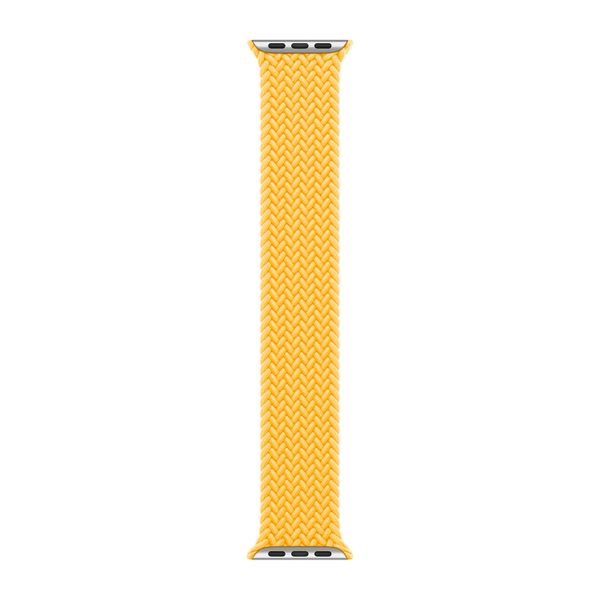 Apple Cinturino Solo intrecciato Apple Watch | 38/40/41/42 mm - Taglia 2 - Sunshine