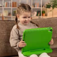 imoshion Cover Antishoc Speciale Bambini con Manico iPad 10.2 (2019 / 2020 / 2021) - Verde