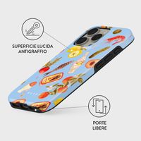 Burga Cover Posteriore Resistente con MagSafe Apple iPhone 16 Pro - Al Fresco