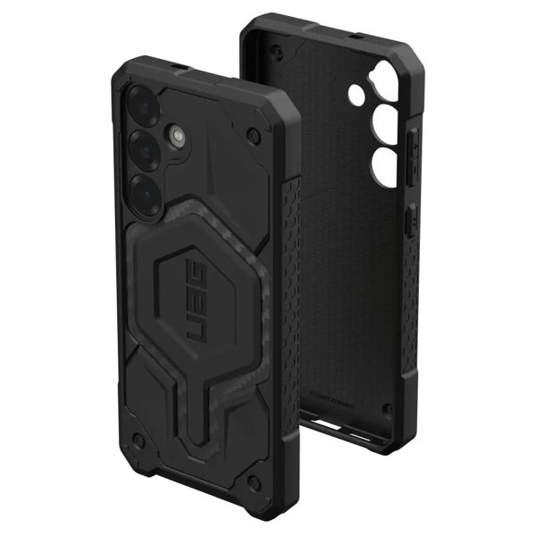 UAG Cover Posteriore Monarch Pro Samsung Galaxy S25 Plus - Carbon Fiber