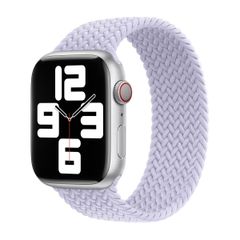Apple Cinturino Solo intrecciato Apple Watch | 38/40/41/42 mm - Taglia 3 - Purple Fog