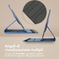 imoshion Cover Girevole a 360° Apple iPad Pro 12.9 (2020/2021/2022) - Blu scuro
