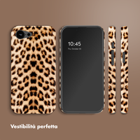 Selencia Cover posteriore Vivid con MagSafe Apple iPhone 17e / 16e - Wild Leo