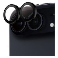 PanzerGlass Hoops Optic Rings Protezione fotocamera Apple iPhone Duo - Nero