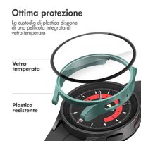 imoshion Cover rigida integrale Samsung Galaxy Watch 6 - 40 mm - Verde scuro