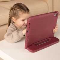 imoshion Cover Posteriore Kidsproof con Maniglia Apple iPad 11 (2025) 11 pollici A16 / iPad 10 (2022) 10.9 pollici - Velvet Plum