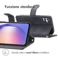 imoshion Cover a libro con Cordino Samsung Galaxy A56 - Nero