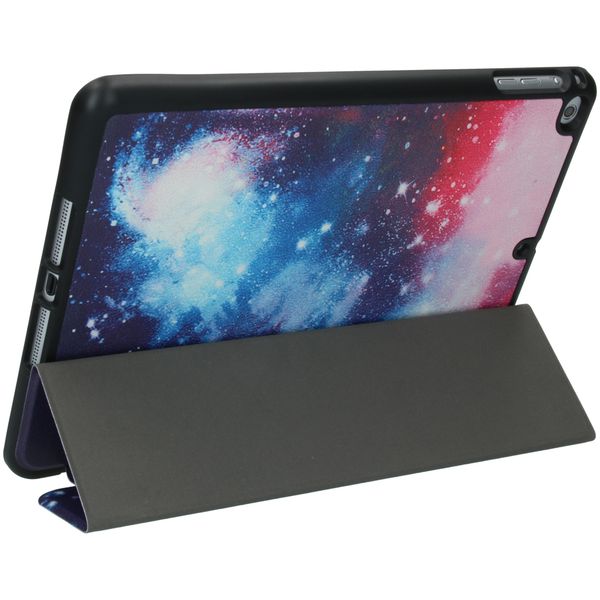 imoshion Cover Trifold Design Apple iPad 6 (2018) 9.7 pollici / iPad 5 (2017) 9.7 pollici / Air 2 (2014)/Air 1 (2013) - Space
