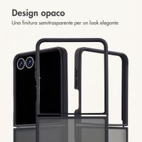imoshion Cover posteriore Color Guard Samsung Galaxy Z Flip 8 - Nero