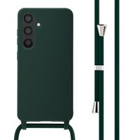 imoshion Cover in Silicone con Cordino Samsung Galaxy S24 - Verde scuro
