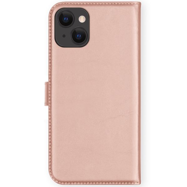 Selencia Cover a libro in vera pelle Apple iPhone 13 - Rosa