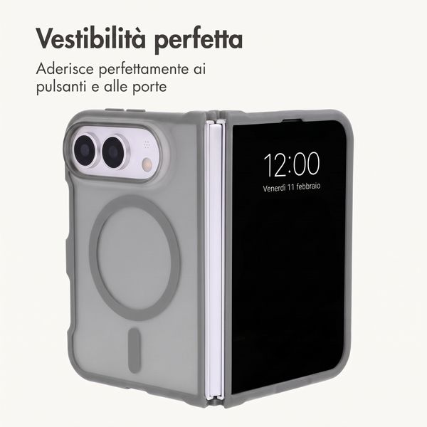 imoshion Cover posteriore Color Guard con MagSafe Apple iPhone Duo - Grigio