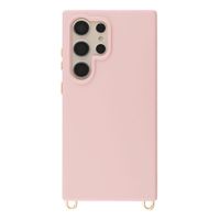 Selencia Cover posteriore Rivièra con MagSafe con ganci rimovibili Samsung Galaxy S24 Ultra - Sorbet Pink