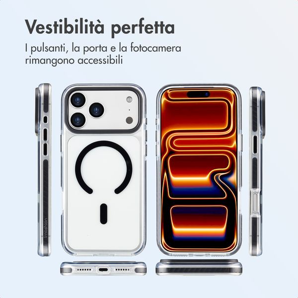imoshion Cover Combat MagSafe Apple iPhone 17 Pro Max - Nero