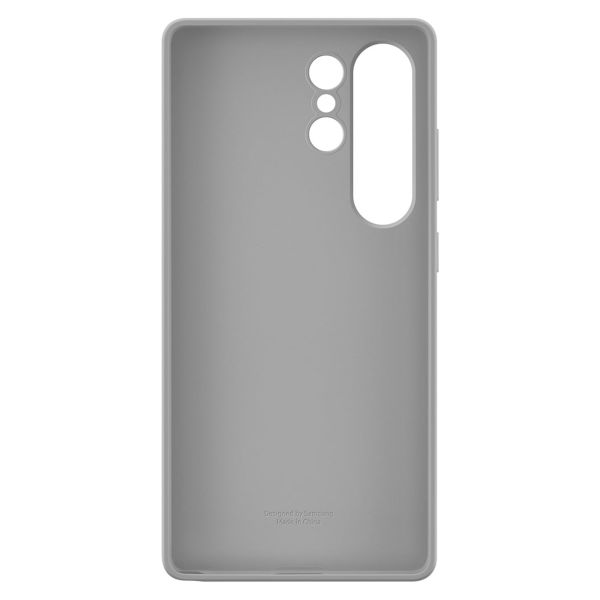 Samsung Cover originale in silicone Samsung Galaxy S25 Ultra - Grigio
