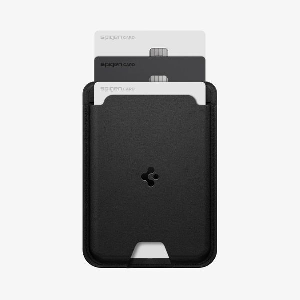 Spigen Portacarte magnetico Valentinus per Samsung Magnetic Case - 3 carte - Black