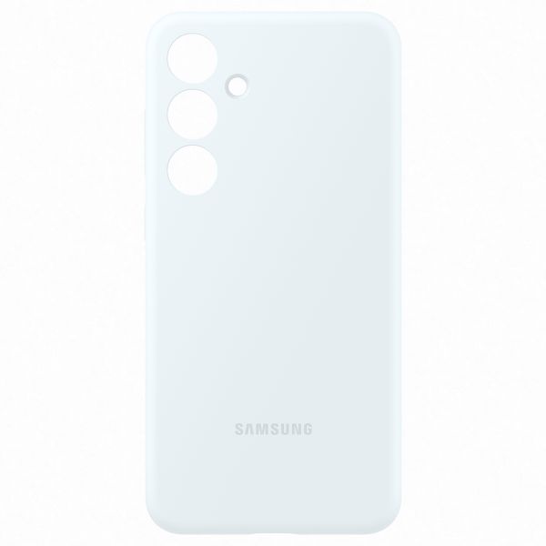 Samsung Cover originale in silicone Samsung Galaxy S24 Plus - White