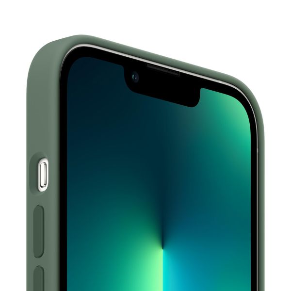Apple Cover Posteriore in Silicone con MagSafe Apple iPhone 13 Pro - Eucalyptus