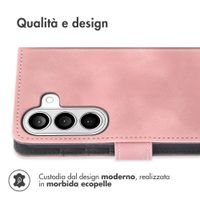 imoshion Cover a libro con Cordino Samsung Galaxy S26 - Rosa