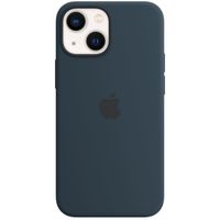 Apple Cover Posteriore in Silicone con MagSafe Apple iPhone 13 Mini - Abyss Blue