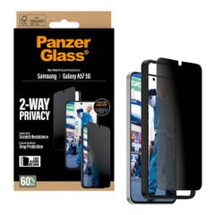 PanzerGlass Vetro temperato privacy antibatterico ultra-wide con applicatore Samsung Galaxy A57 (5G)