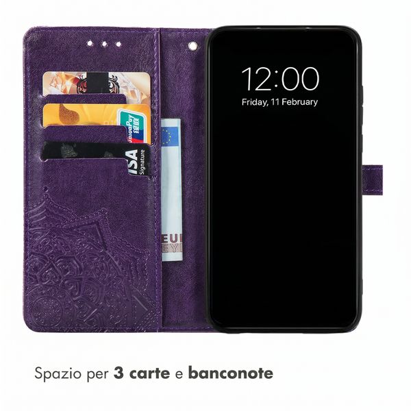 imoshion Cover a libro Mandala Google Pixel 11 Pro - Viola