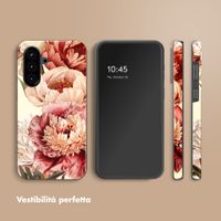 Selencia Cover Posteriore Vivid Samsung Galaxy A57 (5G) - Vintage Peony