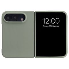 Accezz Cover in silicone liquido con MagSafe Apple iPhone Duo - Cooper Green