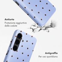 Selencia Cover Posteriore Vivid Samsung Galaxy S24 - Happy Dots Digital Sky