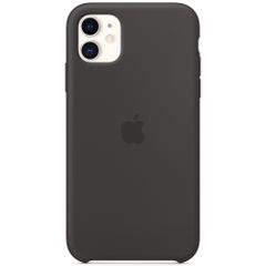 Apple Cover in Silicone Apple iPhone 11 - Nero