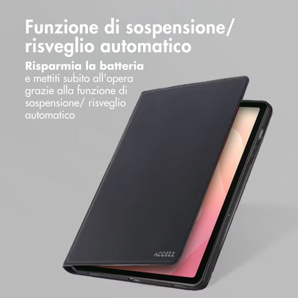 Accezz Cover Tablet Classica Samsung Galaxy Tab S11 Ultra - Nero