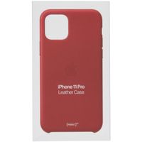 Apple Cover in Pelle iPhone 11 Pro - Red