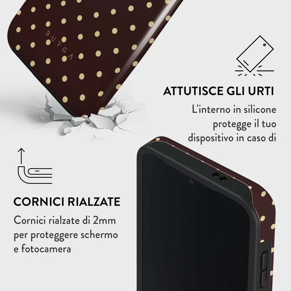 Burga Cover Posteriore Resistente con MagSafe Samsung Galaxy S24 - Sorry Busy