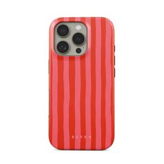 Burga Cover Posteriore Resistente con MagSafe Apple iPhone 16 Pro - Pomegranate