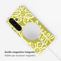 Selencia Cover posteriore Vivid con MagSafe Samsung Galaxy S25 - Chalky Bloom