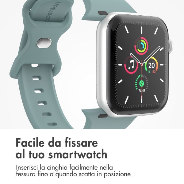 imoshion Cinturino in silicone⁺ Apple Watch | 38/40/41/42 mm - Taglia S/M - Cactus