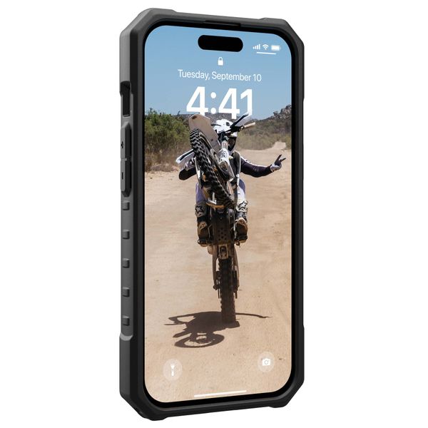 UAG Cover Posteriore Pathfinder con MagSafe Apple iPhone 15 - Ice Clear